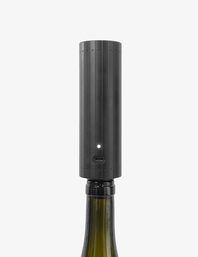 L'Atelier Du Vin Gard Vin On/Off Power Pompa Per Vuoto Elettronica Con Guarnizioni - Nero