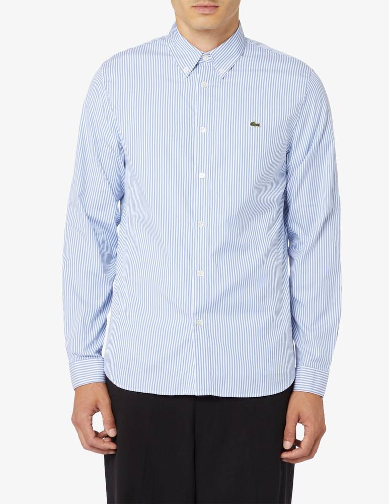 Lacoste Camicia a righe regular fit