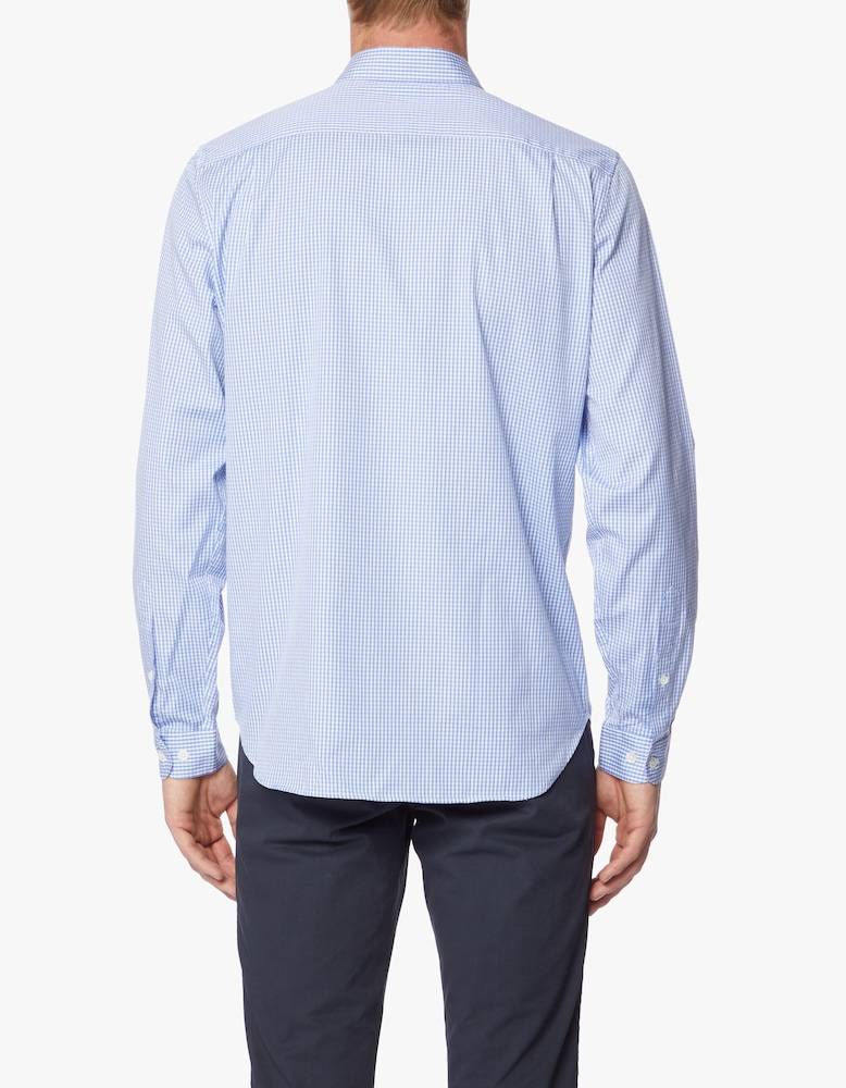 Lacoste Camicia Vichy Pinpoint Regular Fit