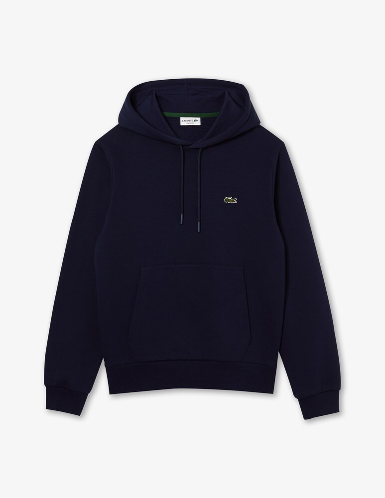 Lacoste Felpa con cappuccio in pile