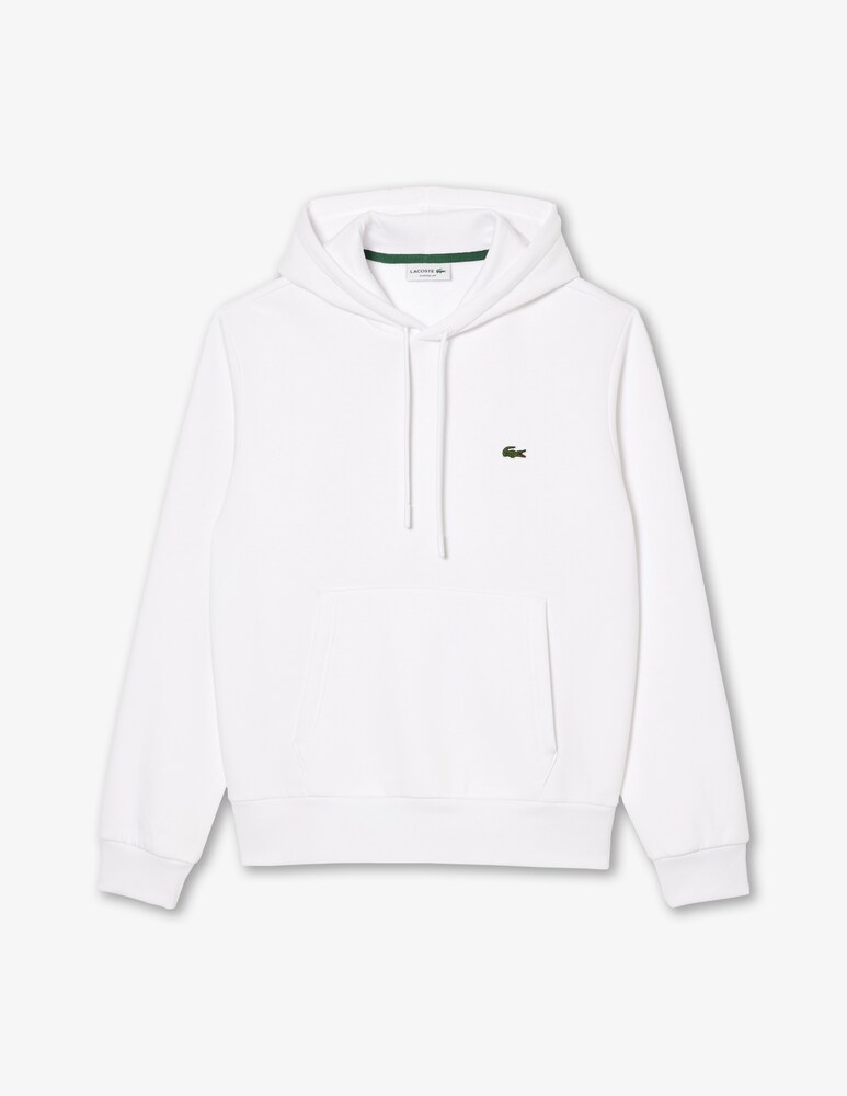 Lacoste Felpa con cappuccio in pile