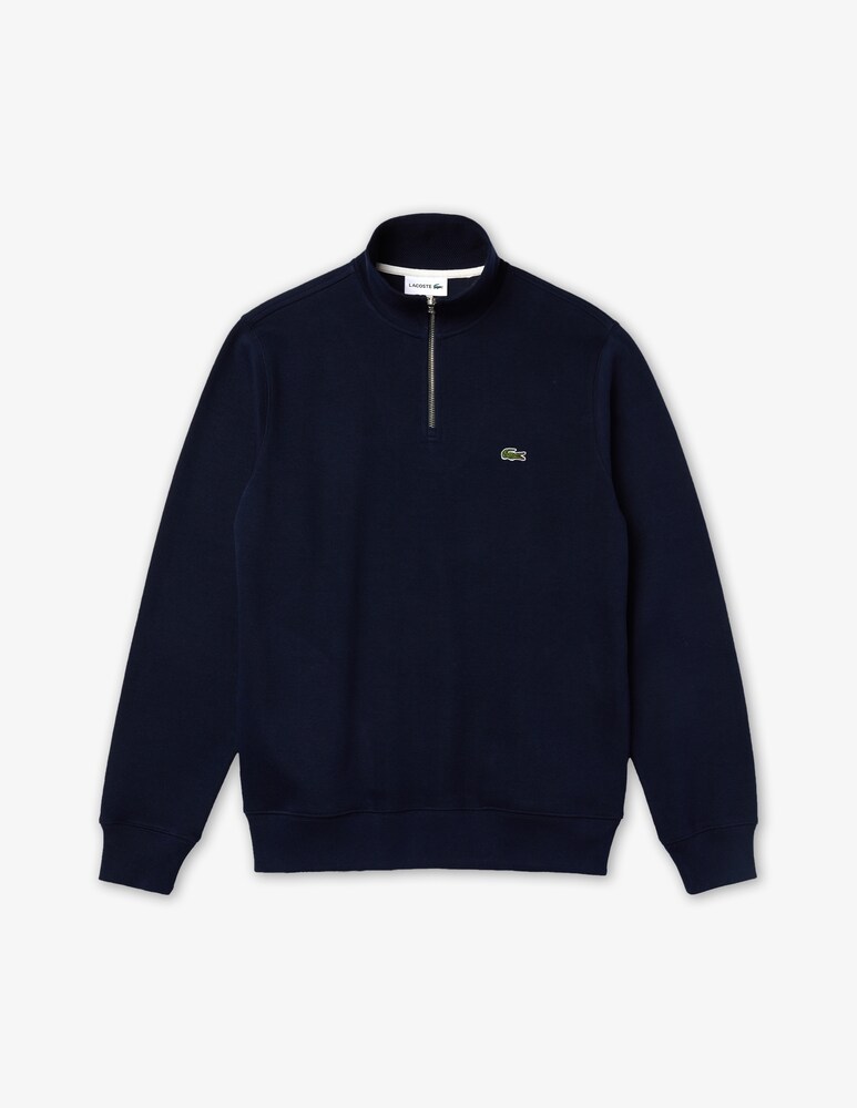 Lacoste Maglia con zip interlock