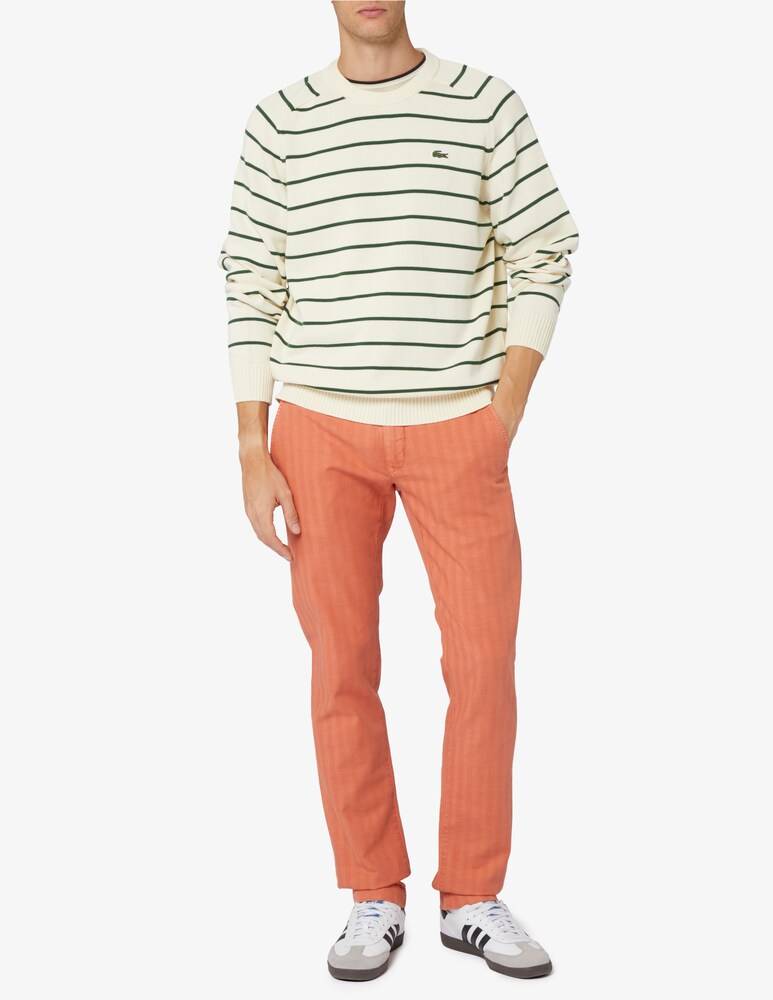Lacoste Maglia Girocollo A Righe
