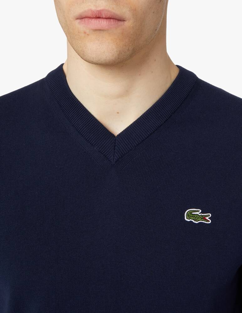 Lacoste Maglia Scollo V Basic
