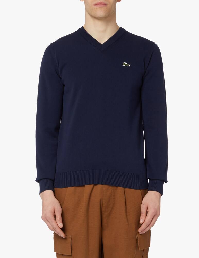 Lacoste Maglia scollo v basic