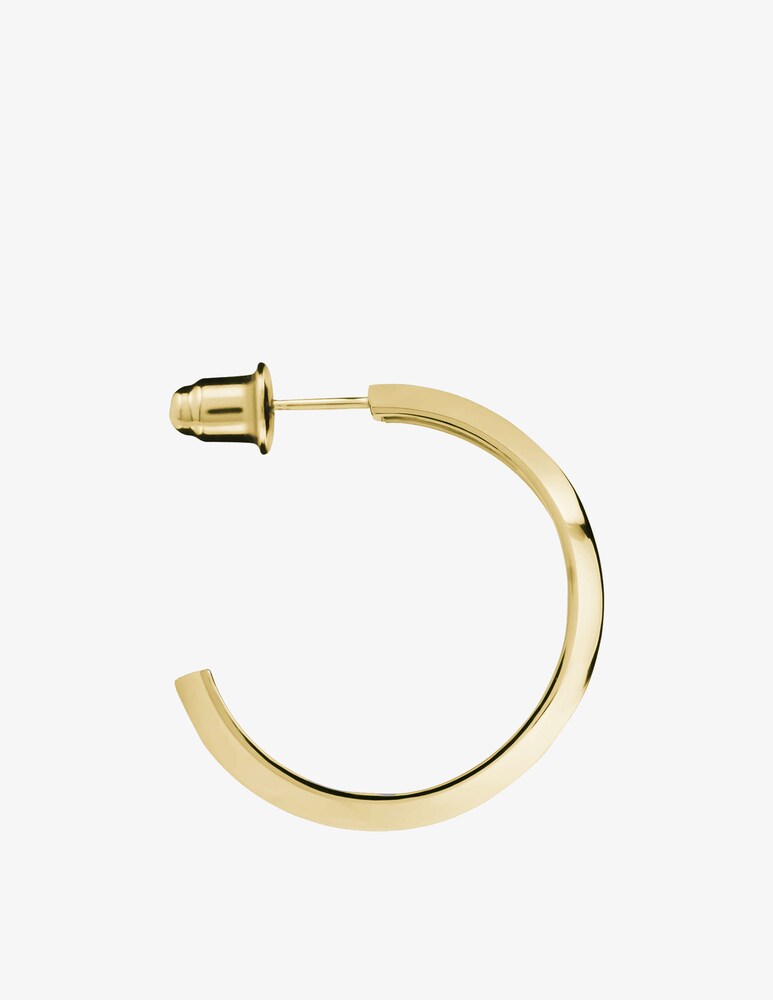 LAG World Orecchino singolo a cerchio con triangolo mini