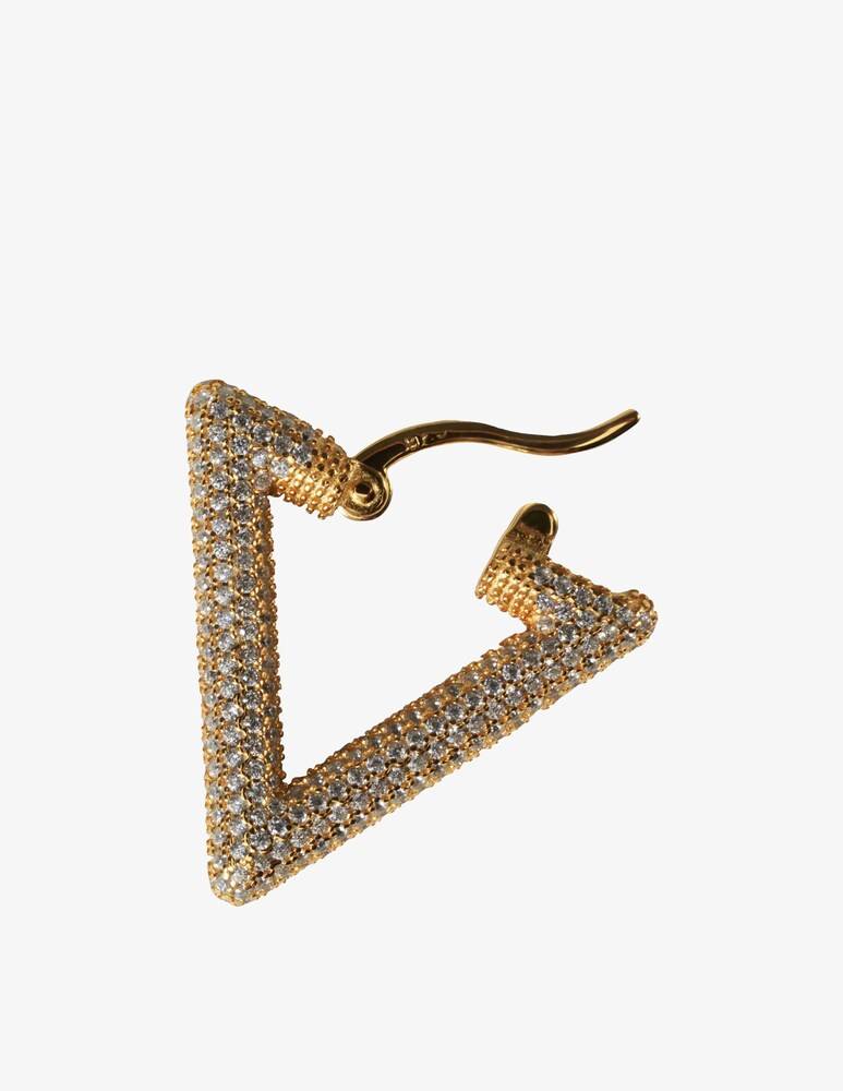 LAG World Orecchino Singolo A Triangolo Mini Artic