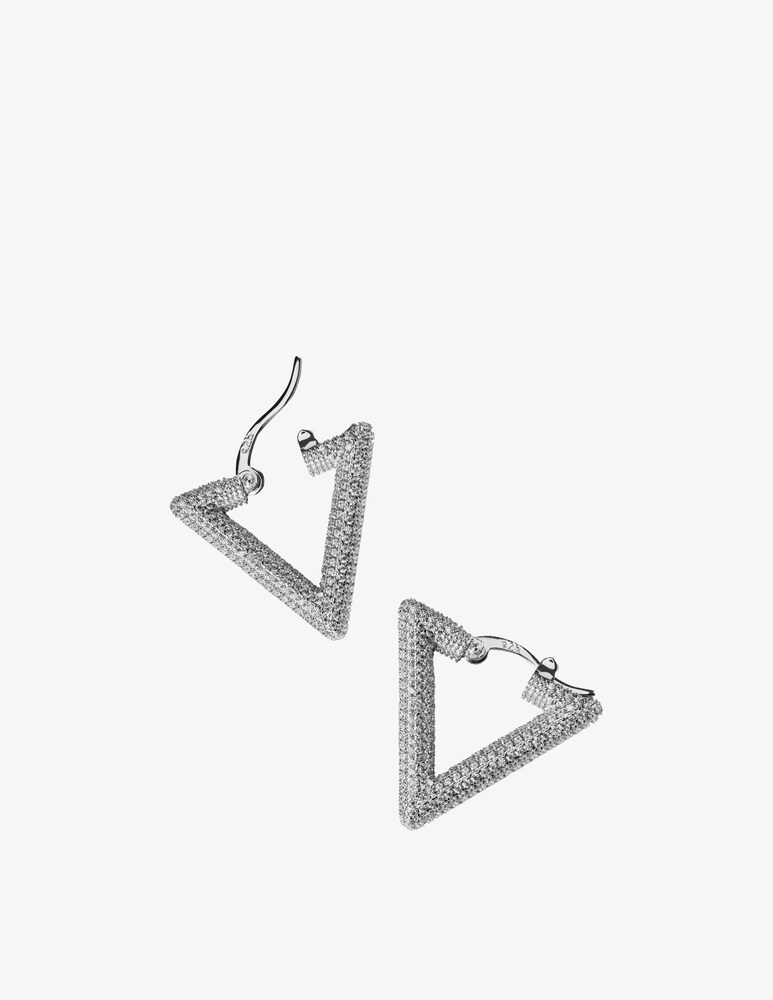 LAG World Orecchino Singolo A Triangolo Mini Artic