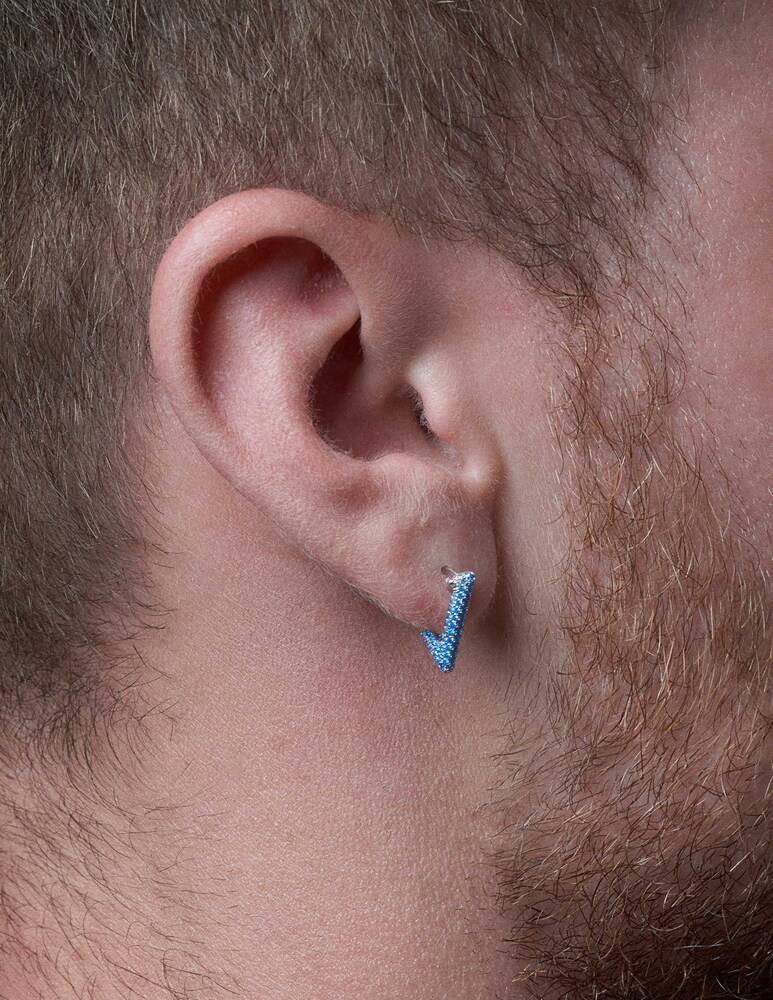 LAG World Orecchino Singolo A Triangolo Mini Lil Artic