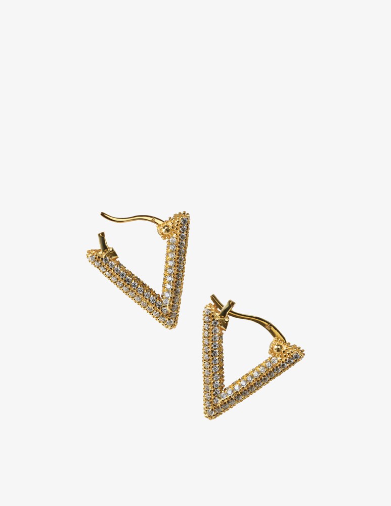 LAG World Orecchino Singolo A Triangolo Mini Lil Artic