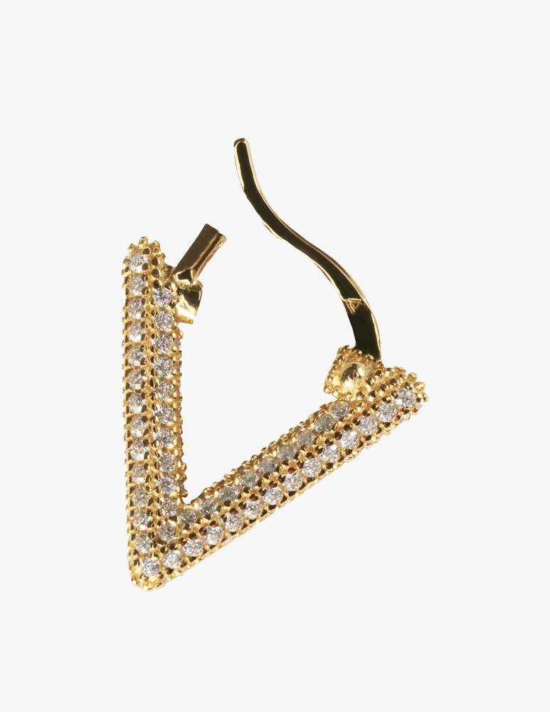 LAG World Orecchino Singolo A Triangolo Mini Lil Artic