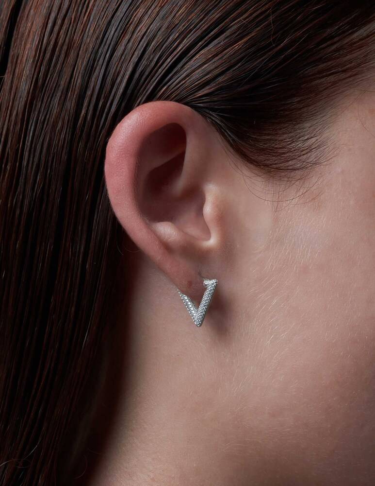 LAG World Orecchino Singolo A Triangolo Mini Lil Artic