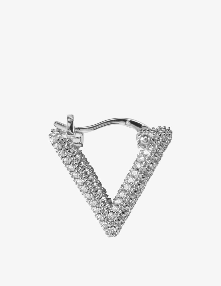 LAG World Orecchino singolo a triangolo mini lil Artic
