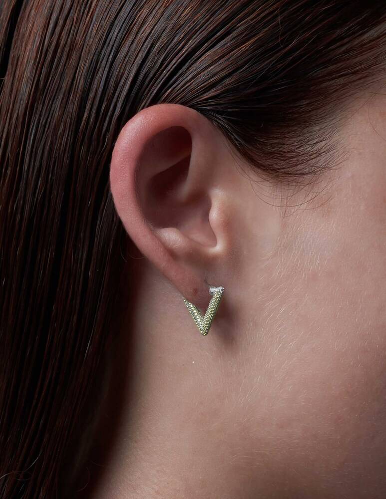 LAG World Orecchino Singolo A Triangolo Mini Lil Artic