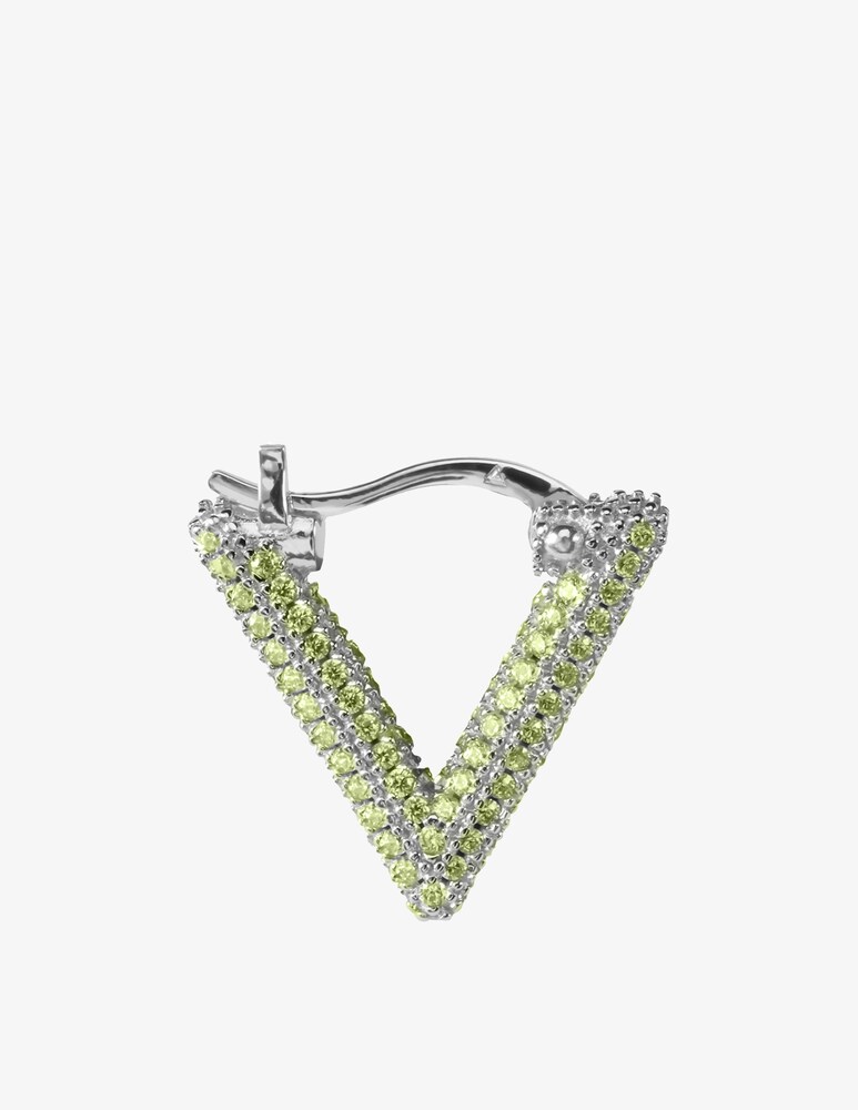 LAG World Orecchino singolo a triangolo mini lil Artic