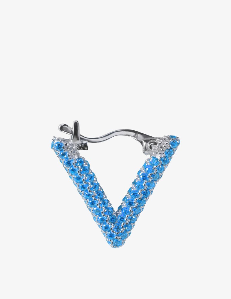 LAG World Orecchino singolo a triangolo mini lil Artic