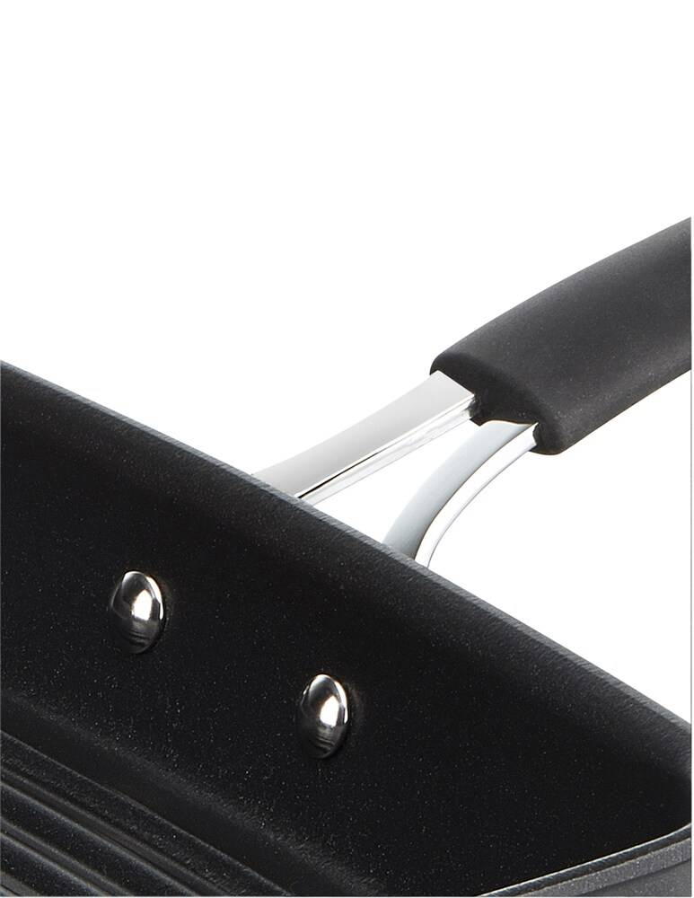 Lagostina Tempra- Bistecchiera Grill Cm. 29X25 - Nero