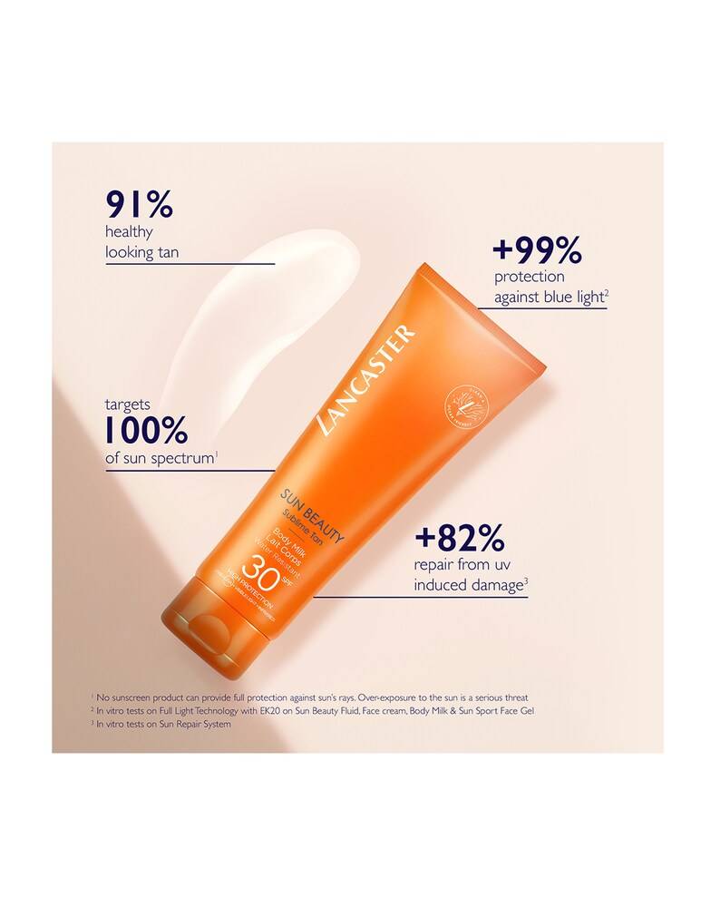 Lancaster Sun Beauty Body Milk SPF 30 Solare Corpo