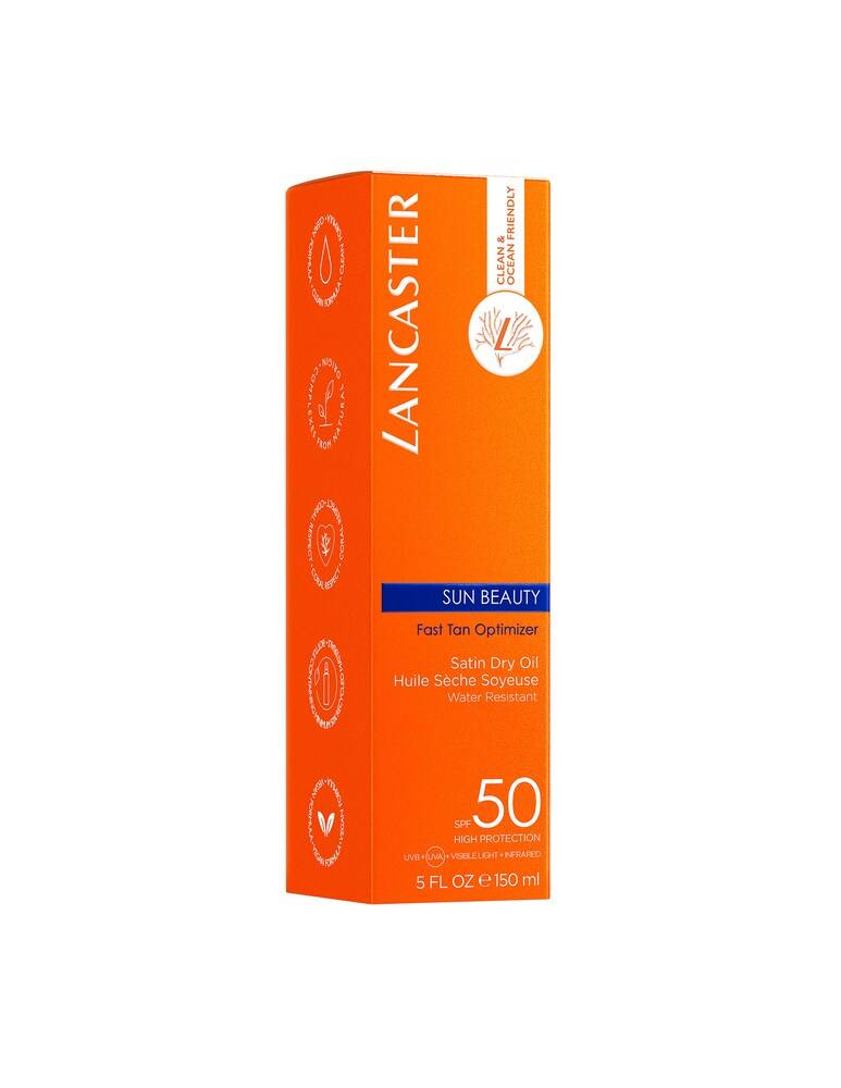 Lancaster Sun Beauty Fast Tan Optimizer Satin Dry Oil SPF 50