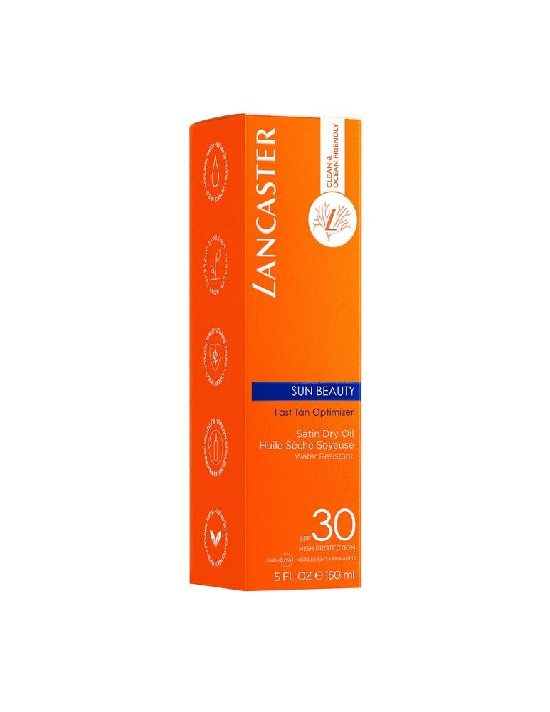 Lancaster Sun Beauty Fast Tan Optimizer Satin Dry Oil SPF 30