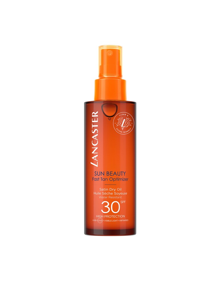 Lancaster Sun Beauty Fast Tan Optimizer Satin Dry Oil SPF 30