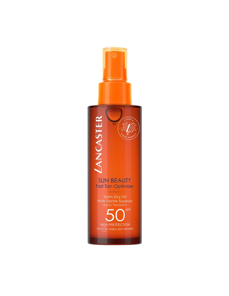 Lancaster Sun Beauty Fast Tan Optimizer Satin Dry Oil SPF 50