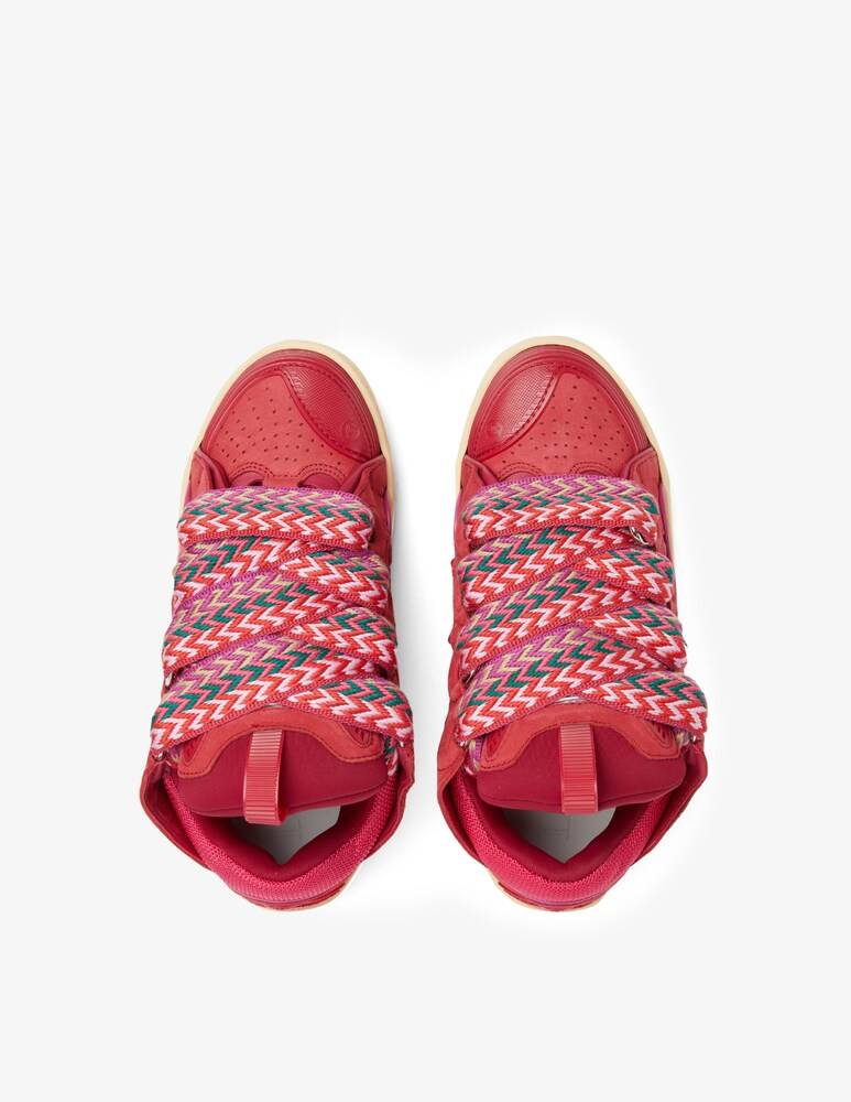 Lanvin Sneakers In Pelle Curb