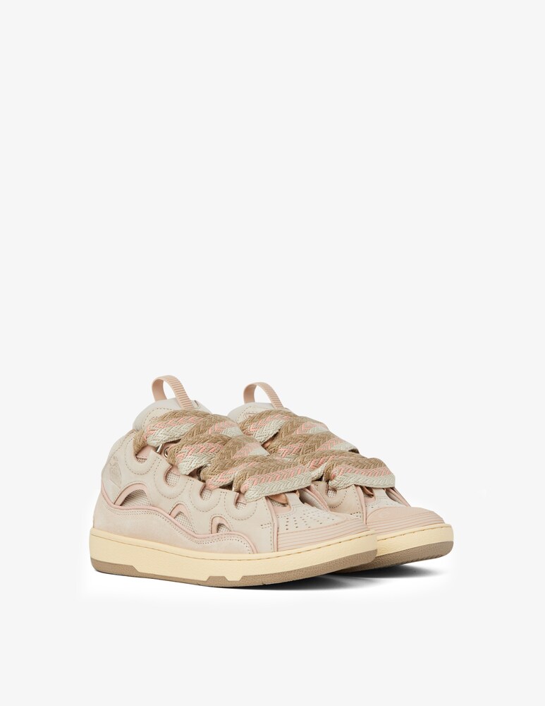 Lanvin Sneakers In Pelle Curb