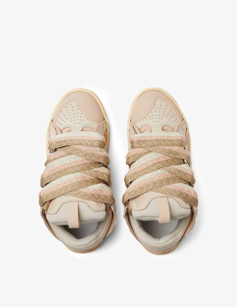 Lanvin Sneakers In Pelle Curb