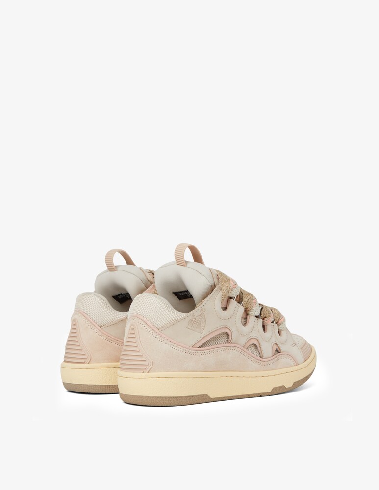 Lanvin Sneakers In Pelle Curb