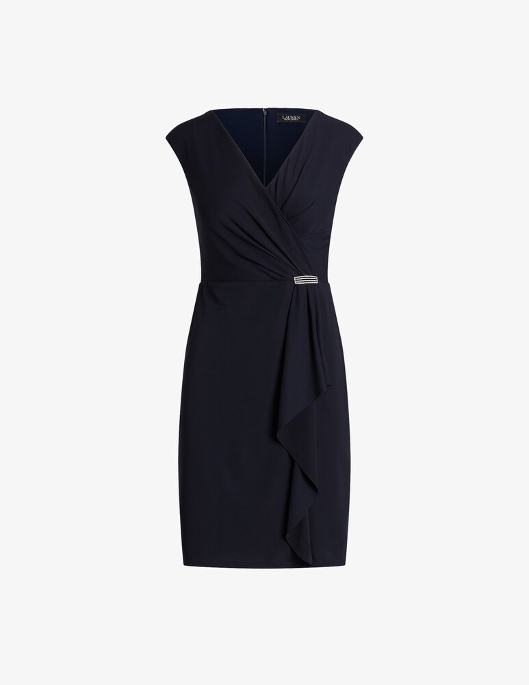 Lauren Ralph Lauren Abito Da Cocktail Corto Rylan A Maniche Corte