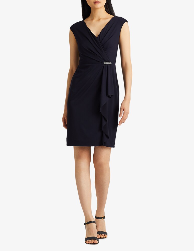 Lauren Ralph Lauren Abito da cocktail corto Rylan a maniche corte