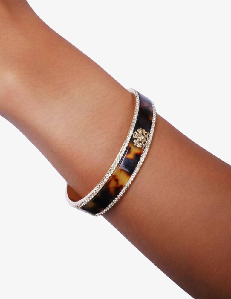 Lauren Ralph Lauren Bracciale Tartarugato Con Cristallo