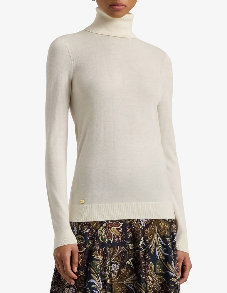 Lauren Ralph Lauren Maglia in misto seta