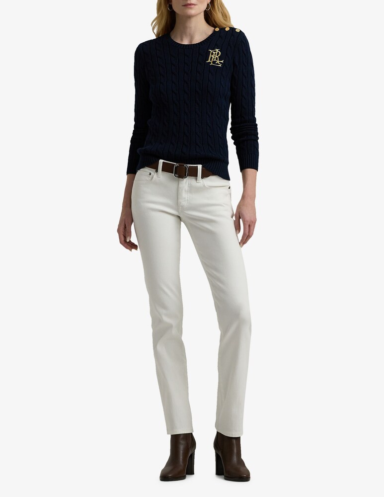 Lauren Ralph Lauren Maglione In Cotone