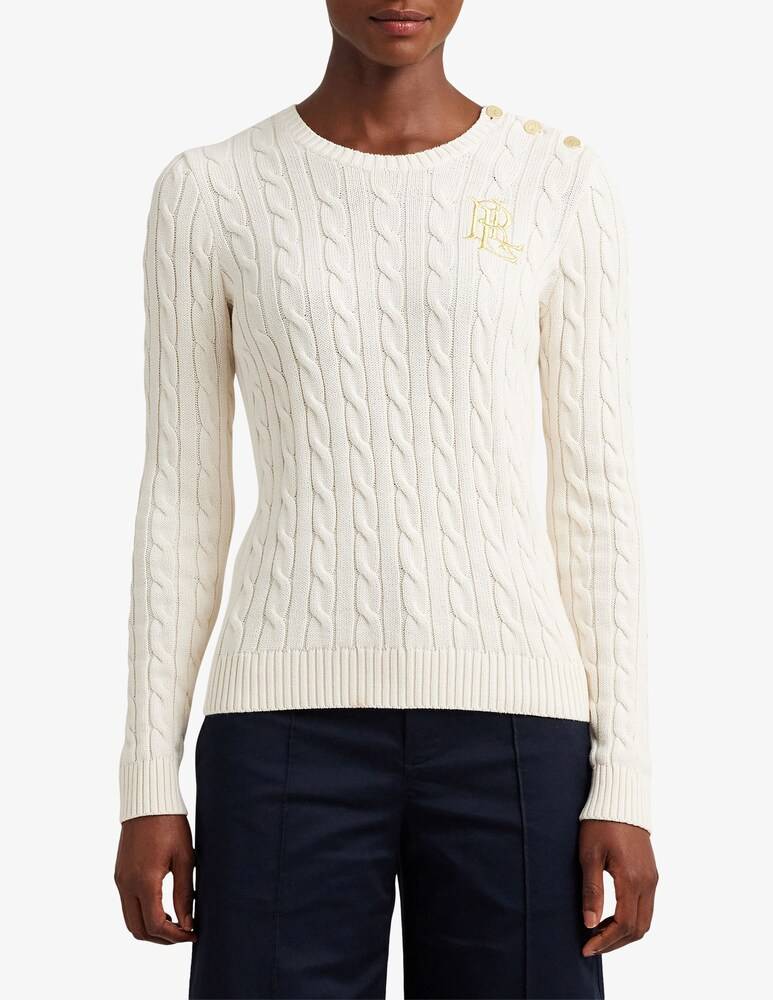 Lauren Ralph Lauren Maglione in cotone