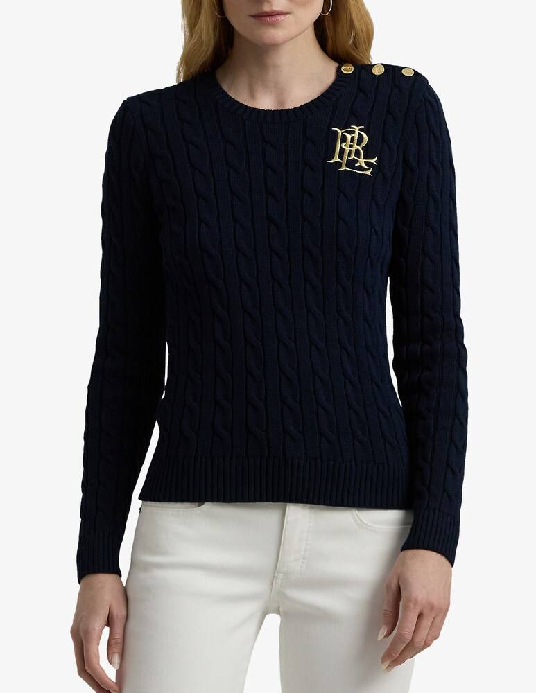 Lauren Ralph Lauren Maglione in cotone