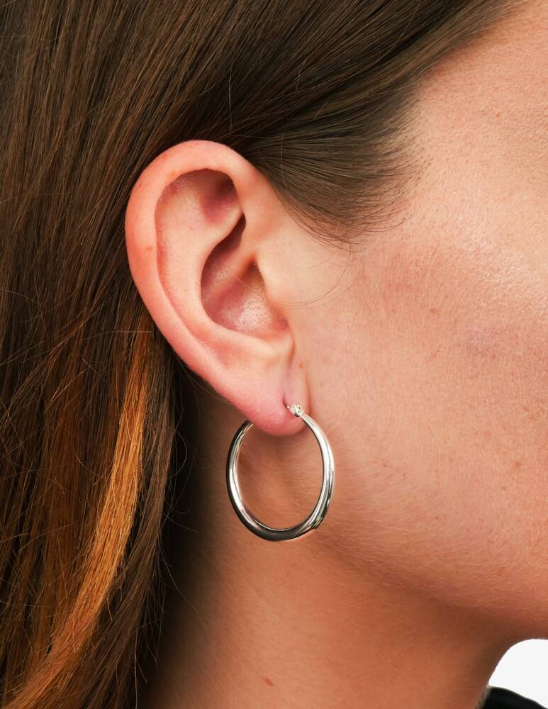 Lauren Ralph Lauren Orecchini A Cerchio Argentati