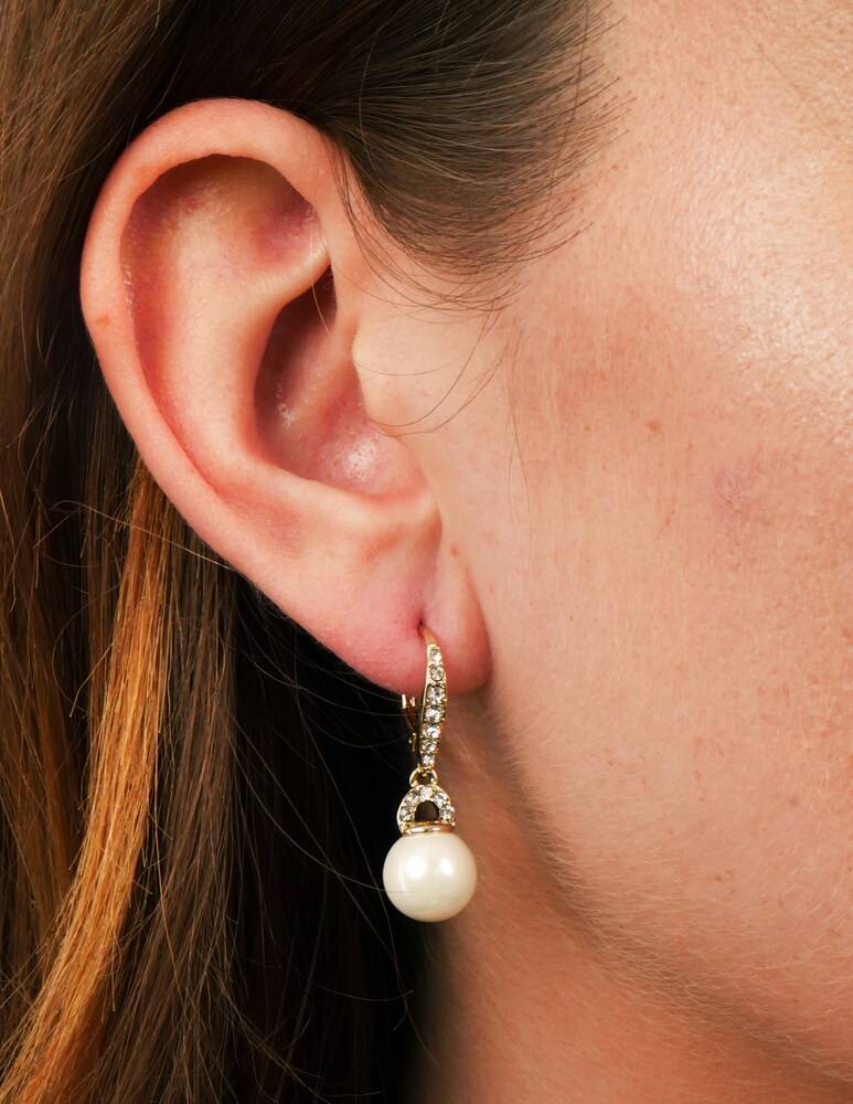 Lauren Ralph Lauren Orecchini Dorati Con Perle