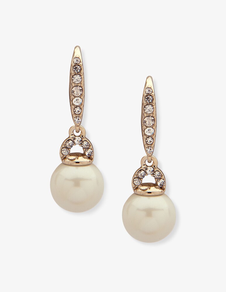 Lauren Ralph Lauren Orecchini dorati con perle