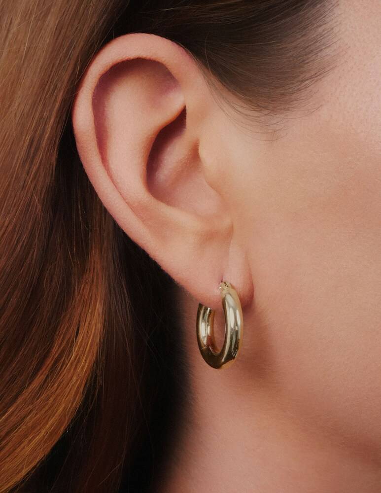 Lauren Ralph Lauren Orecchini Dorati Piccoli A Cerchio