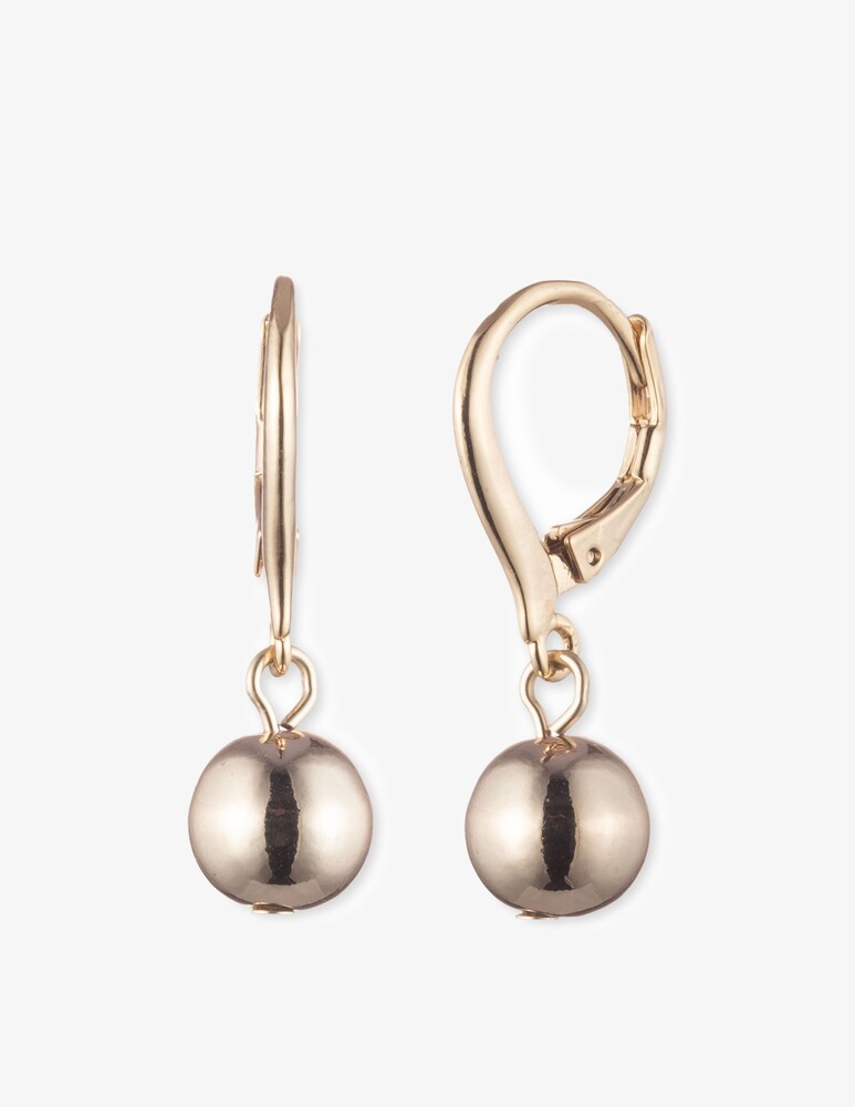 Lauren Ralph Lauren Orecchini dorati tondi