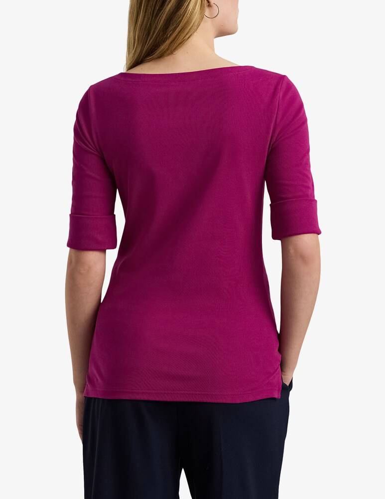 Lauren Ralph Lauren Top In Misto Cotone