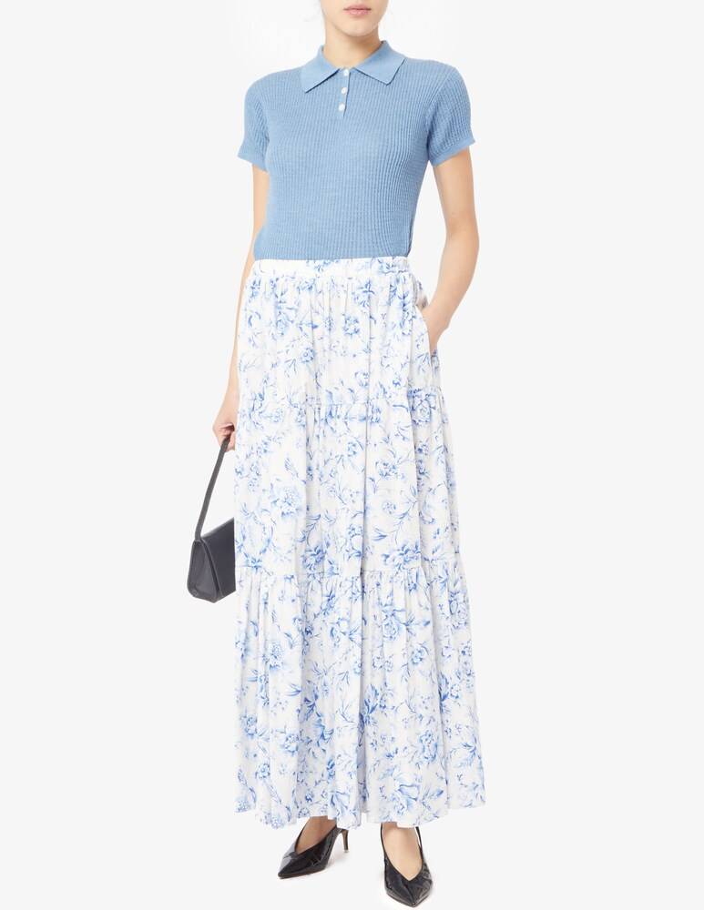LAVI Couture Gonna Maxi A Balze Costarica