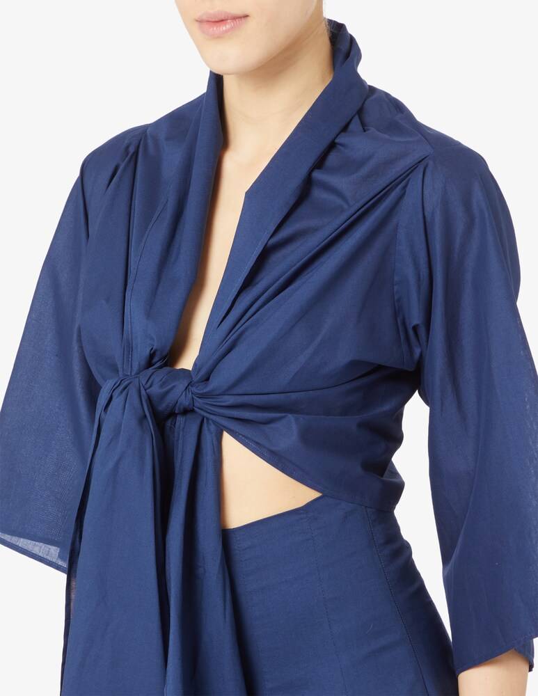 LAVI Couture Top Con Manica A 3/4 Malachite
