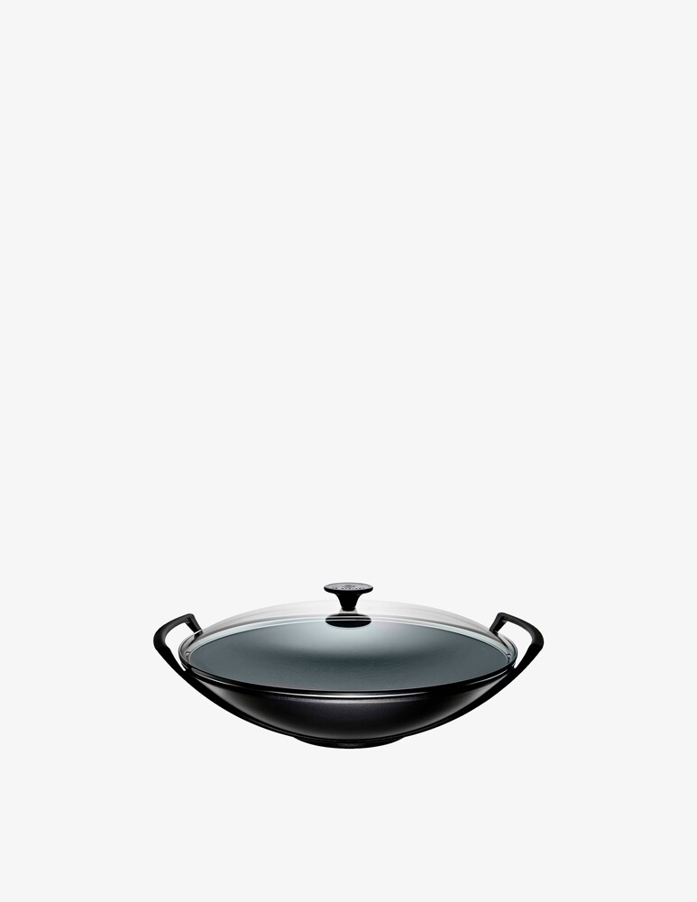 Le Creuset Wok con coperchio vetro 36cm