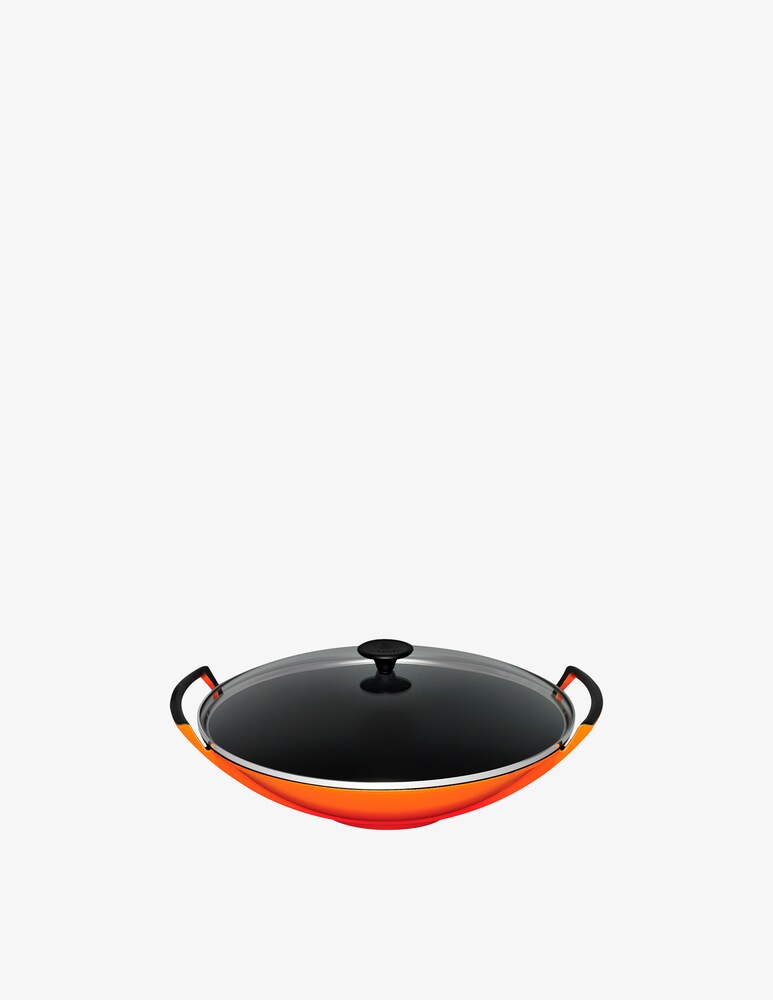 Le Creuset Wok con coperchio vetro 36cm
