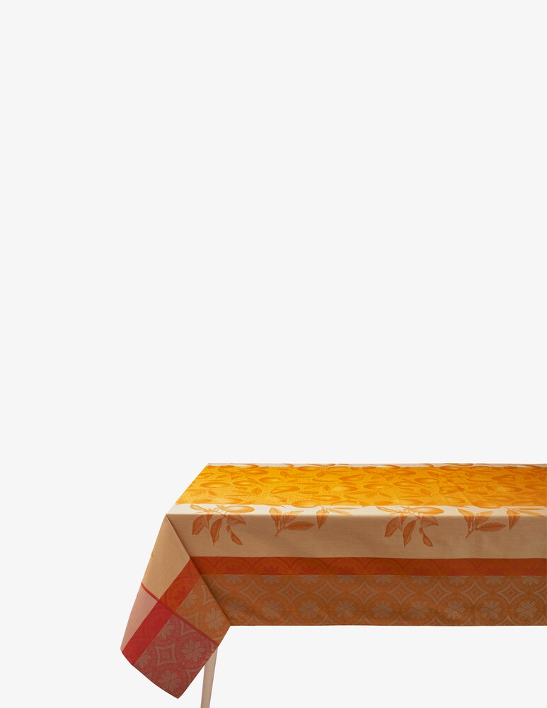Le Jacquard Français Tovaglia Arriere-Pays Arancione