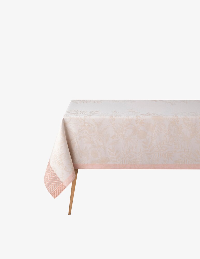 Le Jacquard Français Tovaglia Jardin D'Eden Beige