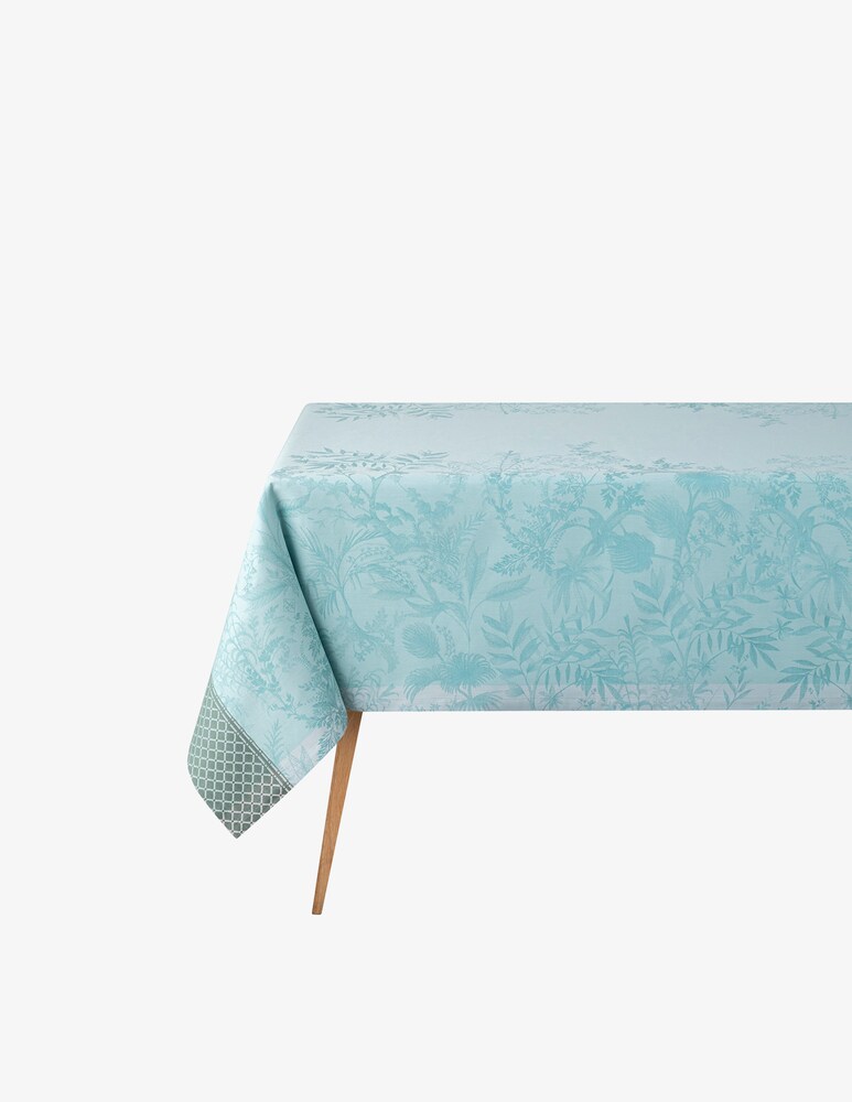 Le Jacquard Français Tovaglia Jardin D'Eden Blu